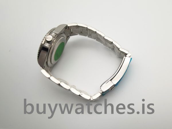 Rolex GMT-Master Ii 116759 Zwart met diamanten 40 mm automatisch herenhorloge