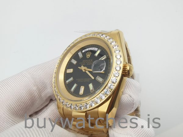Rolex Day-Date 228348RBR 18k goud stalen automatisch horloge van 40 mm