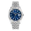 Rolex Datejust 126300 Men 41mm Blauw stalen automatisch horloge